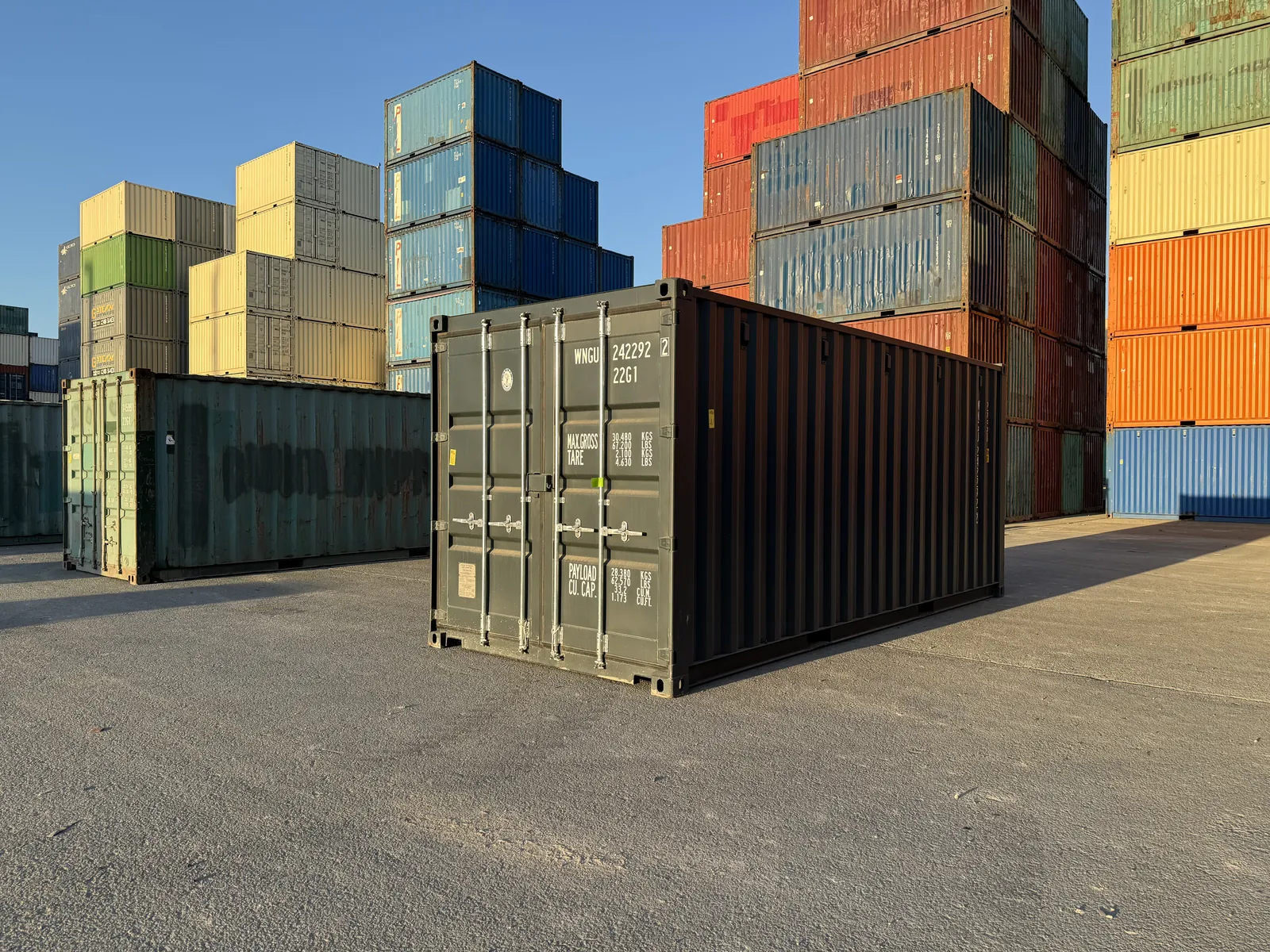 10 Foot Shipping Containers ready for delivery in Mackay