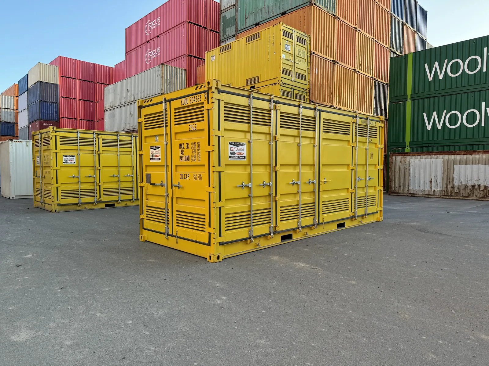 Dangerous Goods Shipping Containers